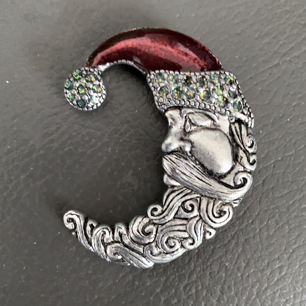 Vintage Solid Pewter Brooch!!! … OTC signed piece!